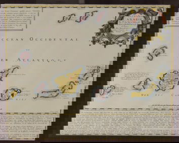 Les Isles Canaries Map Pierre Duval