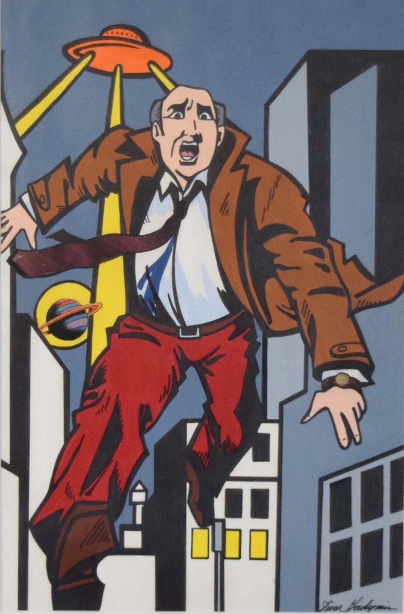 Steven Giedymin Acrylic on Paper Illustration (1 of 5)