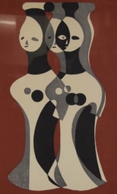 Kiyoshi Saito Woodblock Clay Image