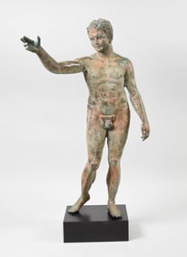 Roman Style Bronze Youth of Magdalensberg