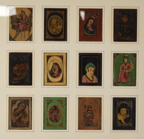 Set 12 Persian Qajar As Nas Playing Cards
