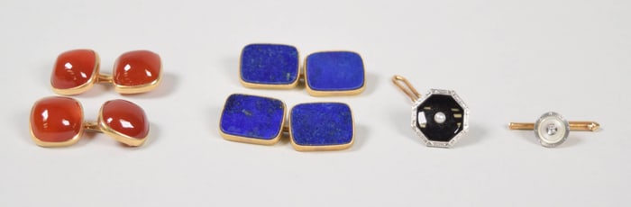 Lot of 14k Gold Men's Accessories