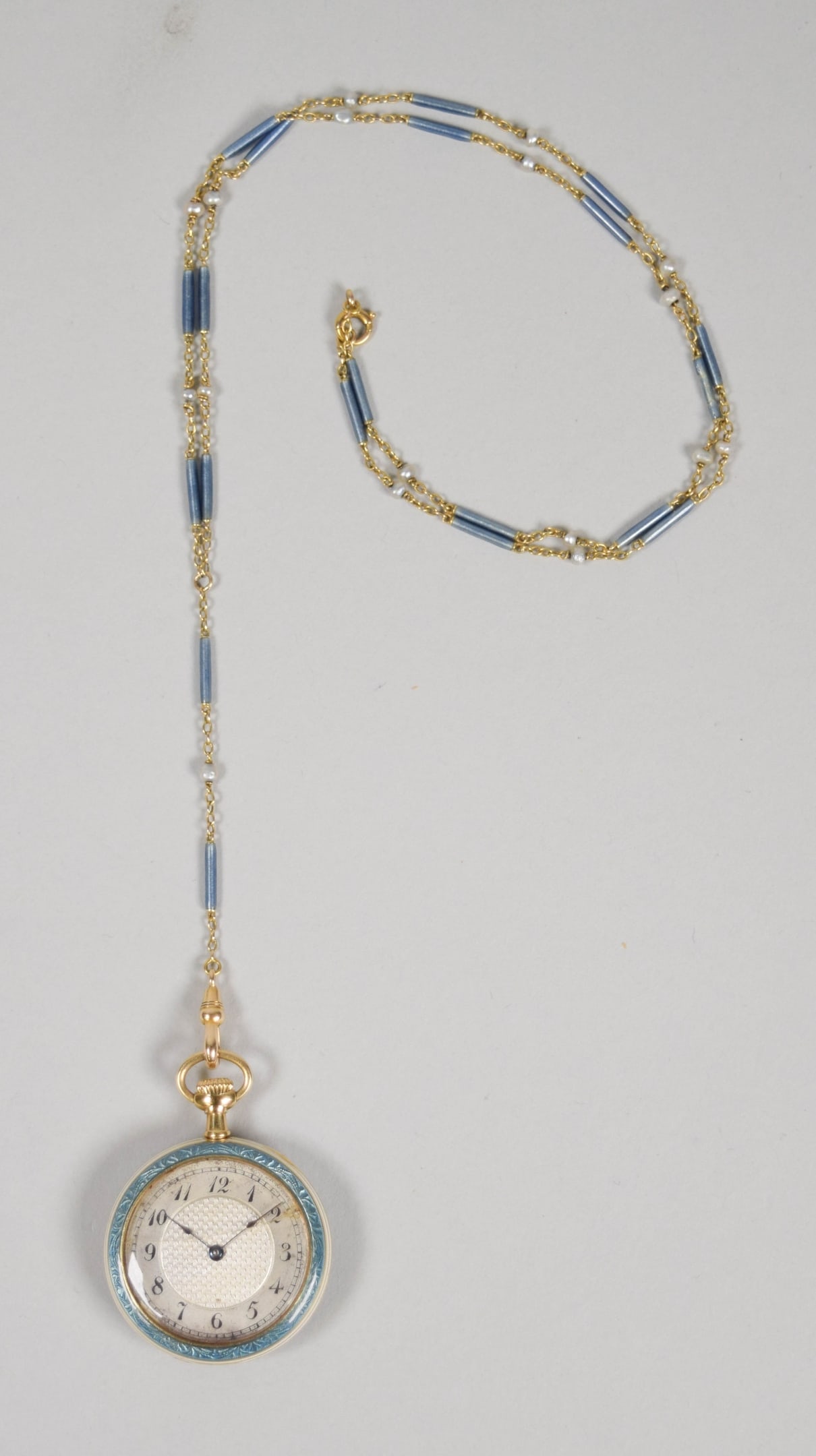 Waltham Dubois 18k Gold Ladies Pocket Watch (1 of 5)