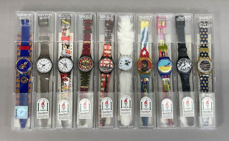 10 Vintage Swatch Watches