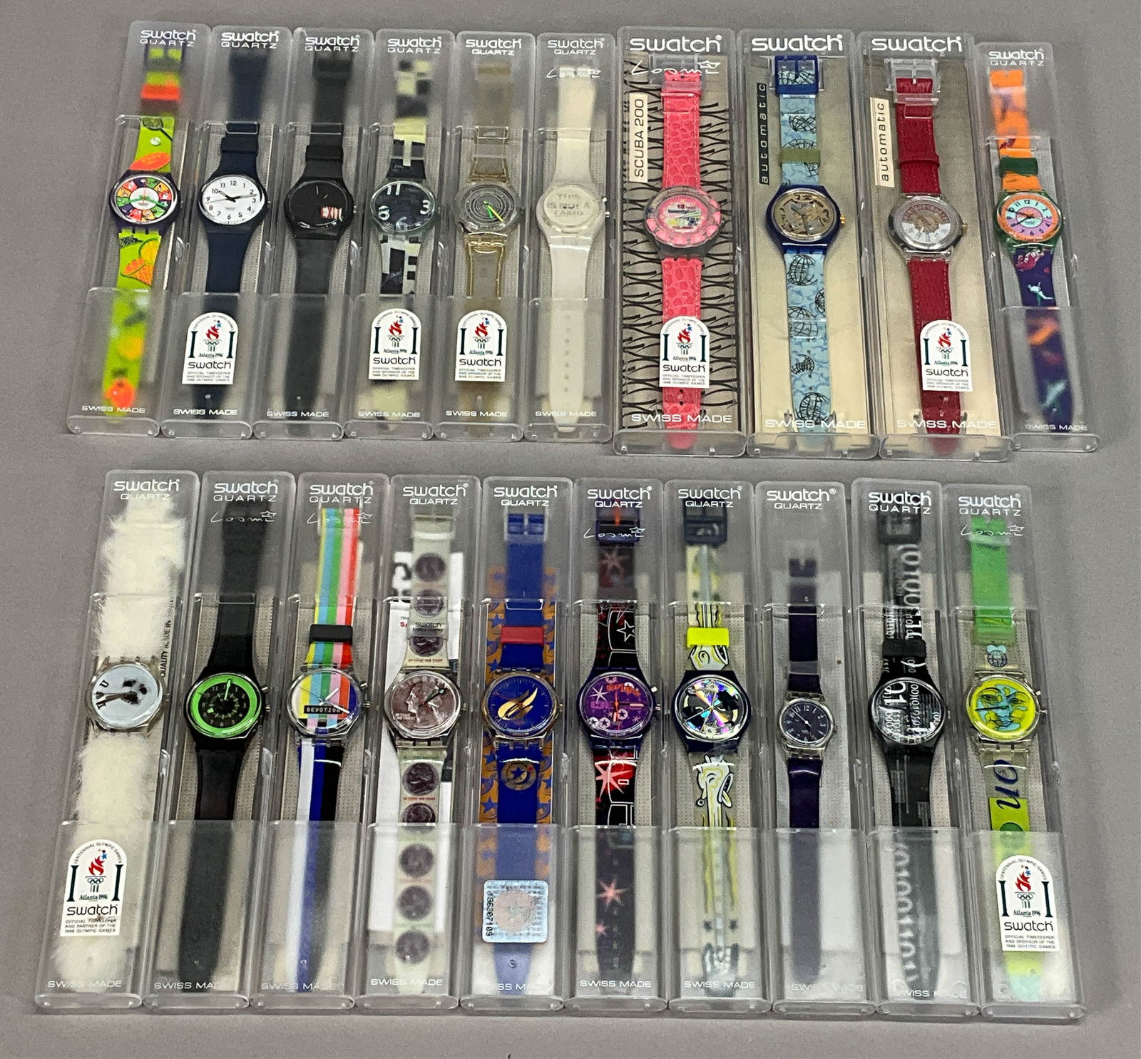20 Vintage Swatch Watches Gent, Automatic (1 of 10)