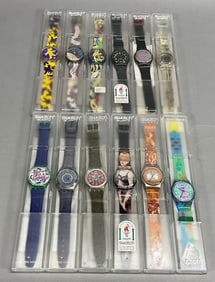 12 Vintage Swatch Watches