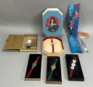 6 Vintage Swatch Watches