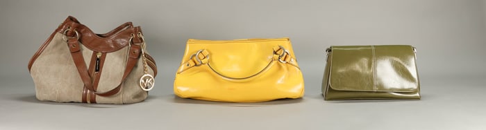 3 Purses Michael Kors, Liz Claiborne, and Hype