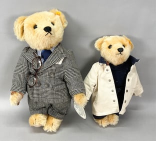 2 Steiff Ralph Lauren Bears Nautical & Chairman