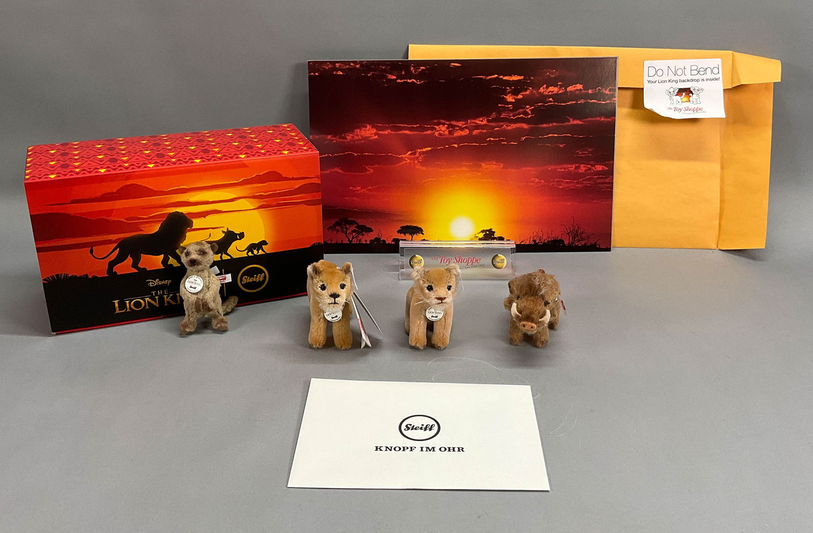 Steiff Disney The Lion King Gift Set (1 of 12)