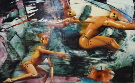 Jason Horncastle Mixed Media on Canvas