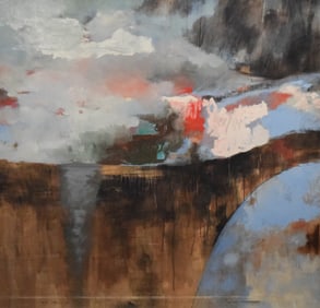 Oil on Canvas Abstract