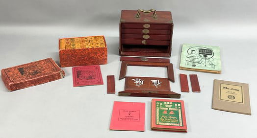 2 Chinese Mah-Jongg Sets