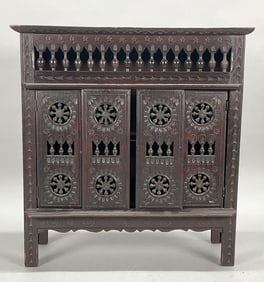 French Breton Doll Cabinet