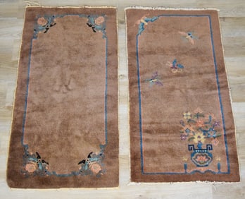Pair of Art Deco Chinese Rugs