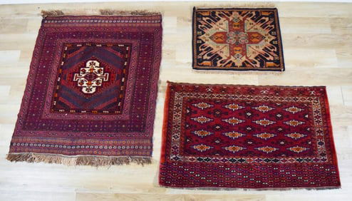 3 Rugs Afghan & Turkmen