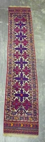 Turkmen / Afghan Runner Rug