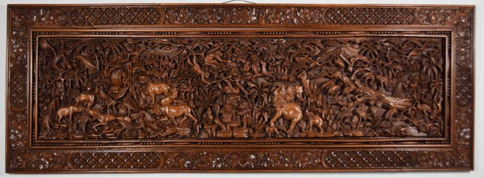 Indonesian Wood Carving of Animals