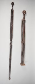 2 Nyamwezi Style Stick Figure Carvings