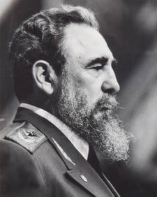 Liborio Noval Gelatin Silver Print Castro