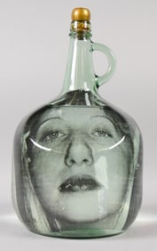 Tamara Bialecka Glass Bottle Sculpture