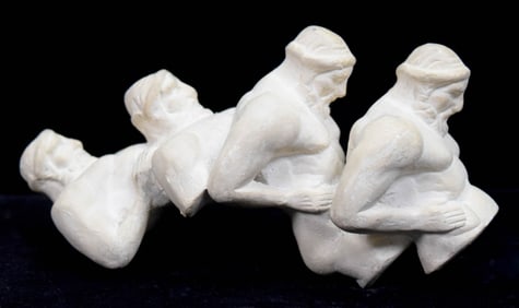 Marta Minujin Plaster Sculpture Ebriedad