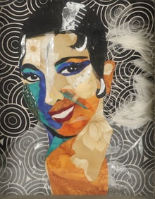 Bisa Butler Textile Collage Portrait