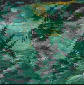 Hunt Slonem Oil on Canvas Venice (1 of 4)