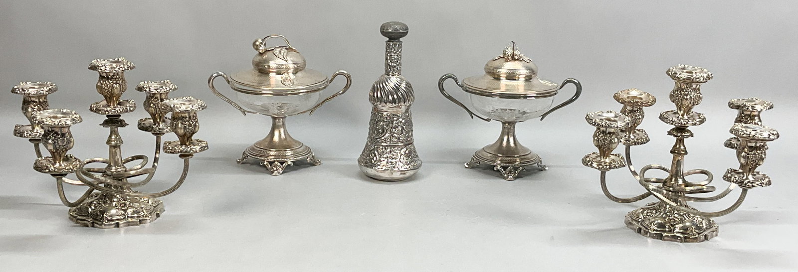 5 Pieces Silverplate Gorham, Derby (1 of 20)