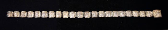 Chinese Silver Zodiac Belt