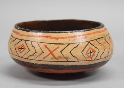 Shipibo Pottery Bowl Peru