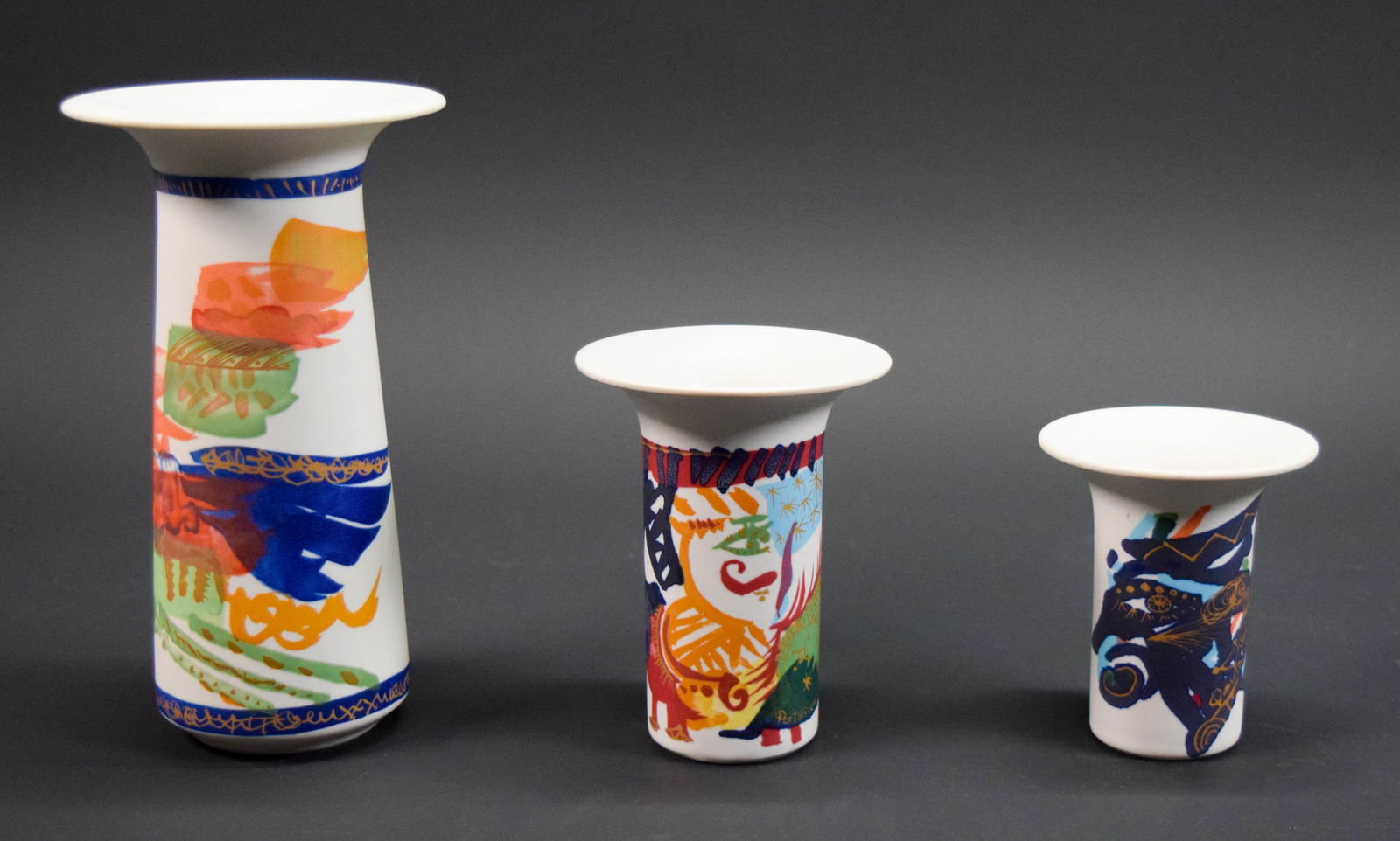 3 Rosenthal Gilbert Portanier Porcelain Vases (1 of 7)