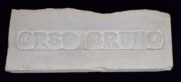 Orso Bruno Cement Sculpture