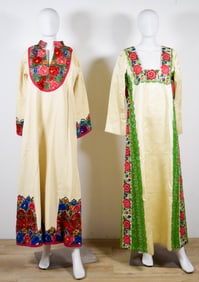 2 Embroidered Dresses