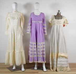 3 Vintage Fred Leighton Dresses