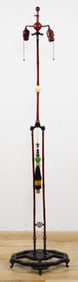 Chinoiserie Floor Lamp Faux Bamboo