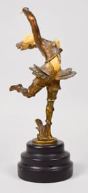 After Demetre Chiparus Bronze Figure Dancer