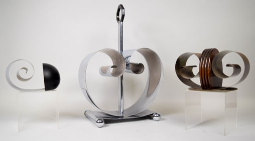 3 Pieces Fred Farr for Revere Art Deco