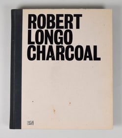 Robert Longo Charcoal Book Signed