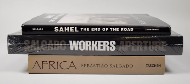 3 Sebastiao Salgado Books Workers, Sahel, Africa