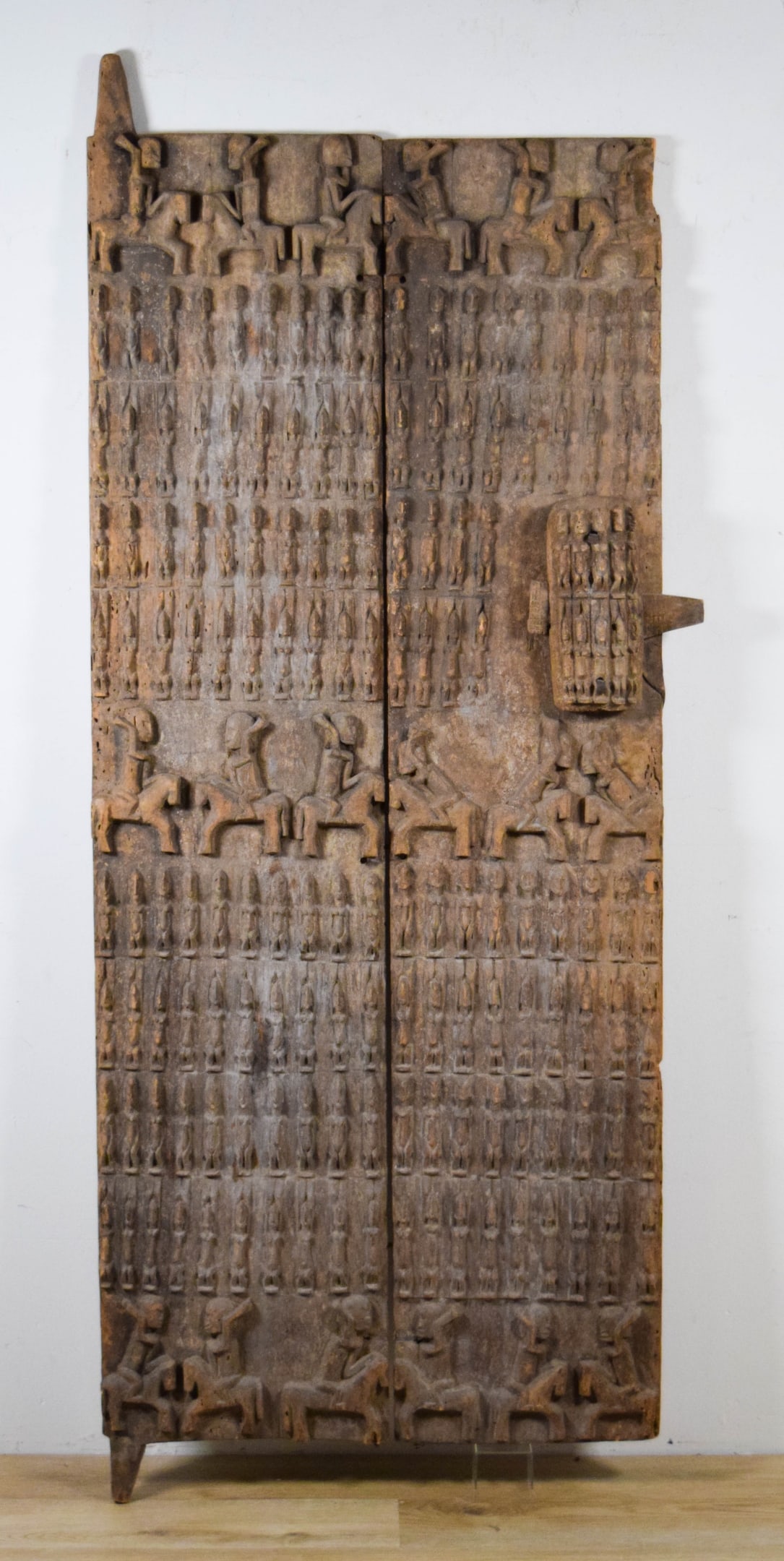 African Dogon Carved Wood Door Mali (1 of 11)