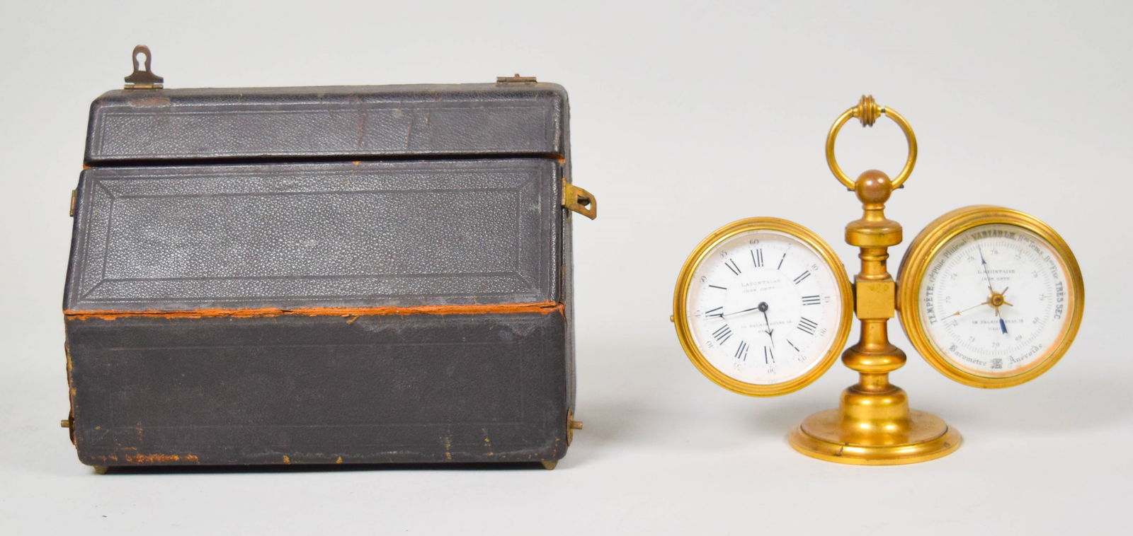 Lafontaine Paris French Brass Weather Station (1 of 20)