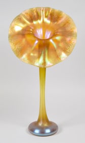 Tiffany Studios Favrile Jack-in-the-Pulpit Vase