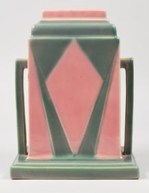 Roseville Pottery Futura Vase Jukebox