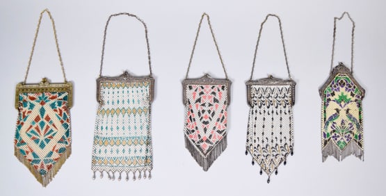 5 Mandalian Mesh Bags