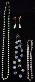 Beaded, 14k & Sterling Jewelry Lot