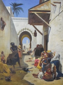 After Ferencz-Franz Eisenhut Oil on Canvas