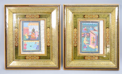 2 Indo Persian Paintings