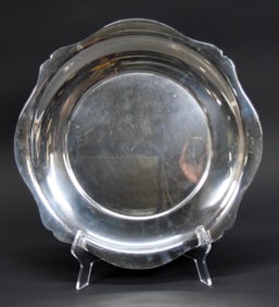 R. Wallace & Sons Sterling Tray Antique Pattern