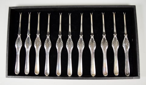 11 Georg Jensen Sterling Lobster Picks